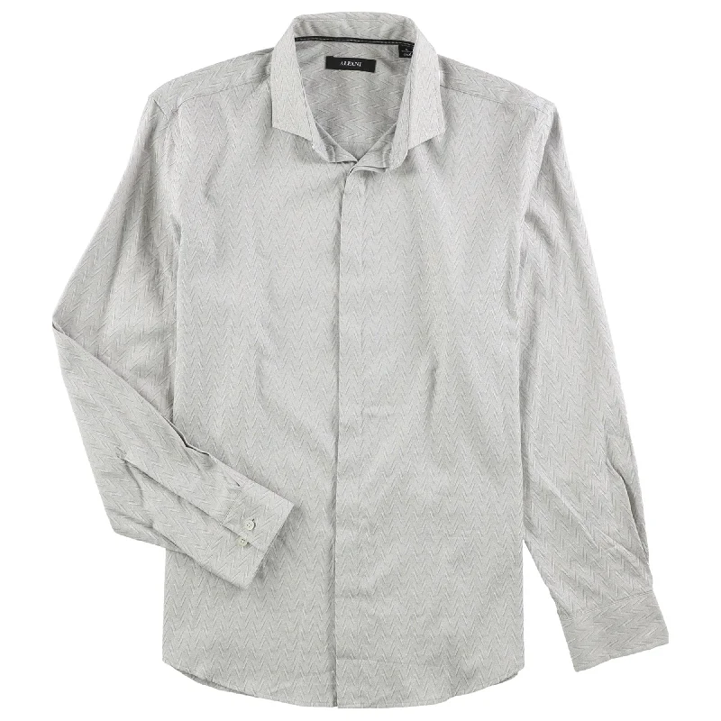 Men's Sustainable Recycled Material Casual Shirts for Eco - Conscious ConsumersAlfani Mens Cotton Button Up Shirt Men's Sustainable Recycled Material Casual Shirts for Eco - Conscious ConsumersAlfani Mens Cotton Button Up Shirt