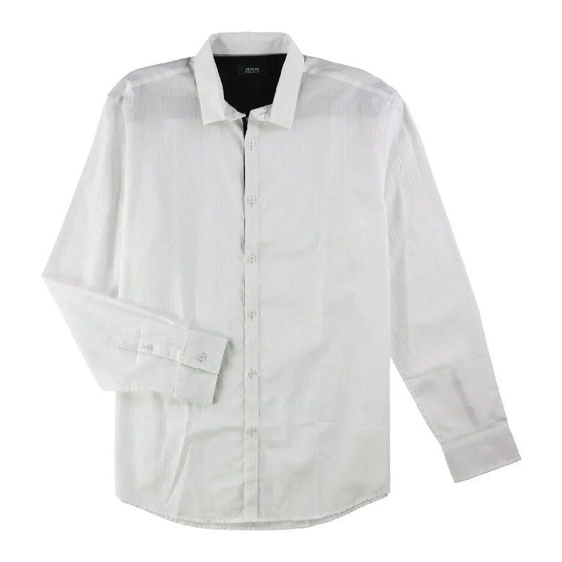 Men's Thermal - Lined Casual Shirts in Black for Added Warmth in Cold WeatherAlfani Mens Durocher Textured Button Up Shirt Men's Thermal - Lined Casual Shirts in Black for Added Warmth in Cold WeatherAlfani Mens Durocher Textured Button Up Shirt