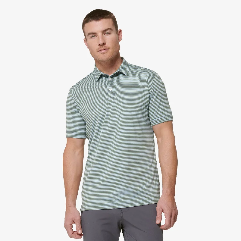 Men's Linen Blend Casual Shirts with Roll - Up Sleeves for a Summer Beach LookAshley Blue Feeder Stripe Men's Linen Blend Casual Shirts with Roll - Up Sleeves for a Summer Beach LookAshley Blue Feeder Stripe