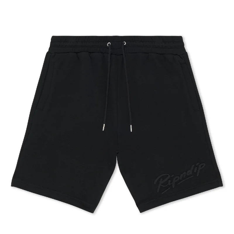 Men's breathable cotton athletic shorts for intense workoutsAutograph Sweatshorts (Black) Men's breathable cotton athletic shorts for intense workoutsAutograph Sweatshorts (Black)