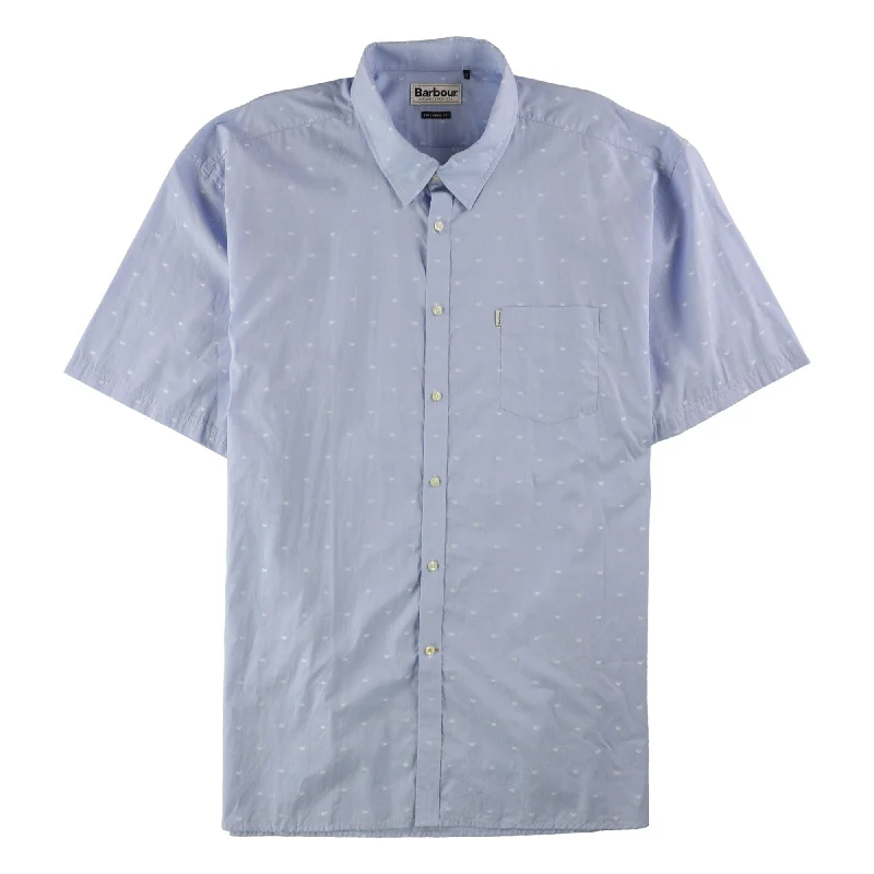 Men's Tailored Fit Checkered Casual Shirts in Multicolor for a Smart - Casual EnsembleBarbour Mens Crab Button Up Shirt, Blue, Small Men's Tailored Fit Checkered Casual Shirts in Multicolor for a Smart - Casual EnsembleBarbour Mens Crab Button Up Shirt, Blue, Small