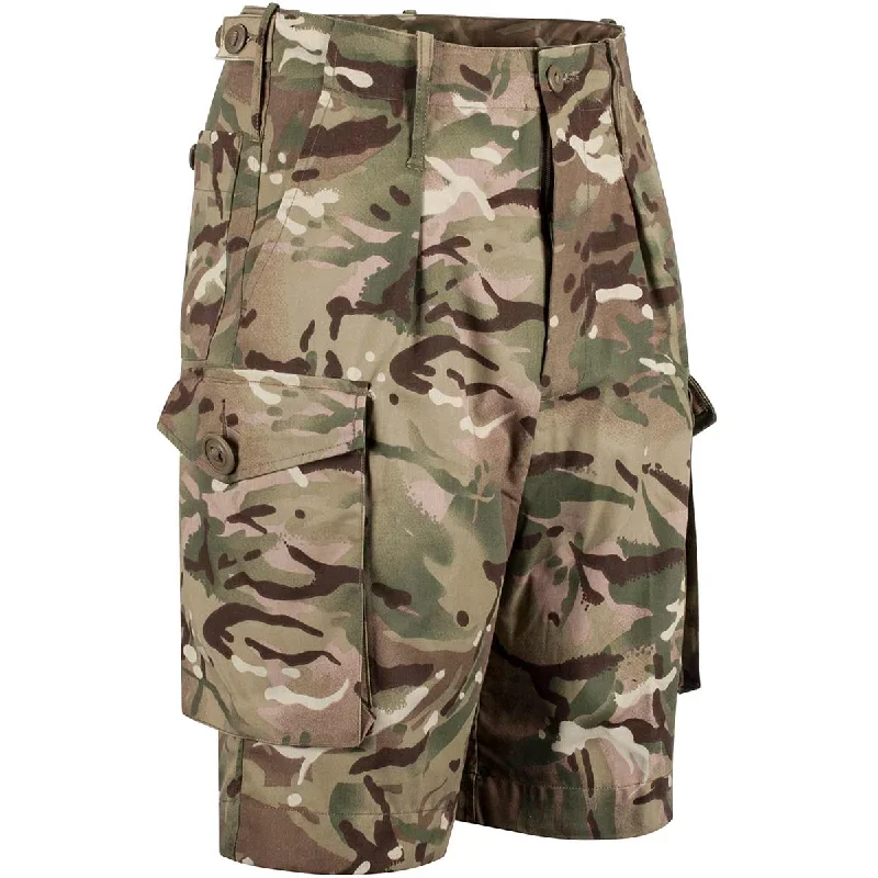 Men's side - stripe track shorts for a sporty running lookBritish Army Surplus MTP Combat Shorts - Grade 1 Men's side - stripe track shorts for a sporty running lookBritish Army Surplus MTP Combat Shorts - Grade 1