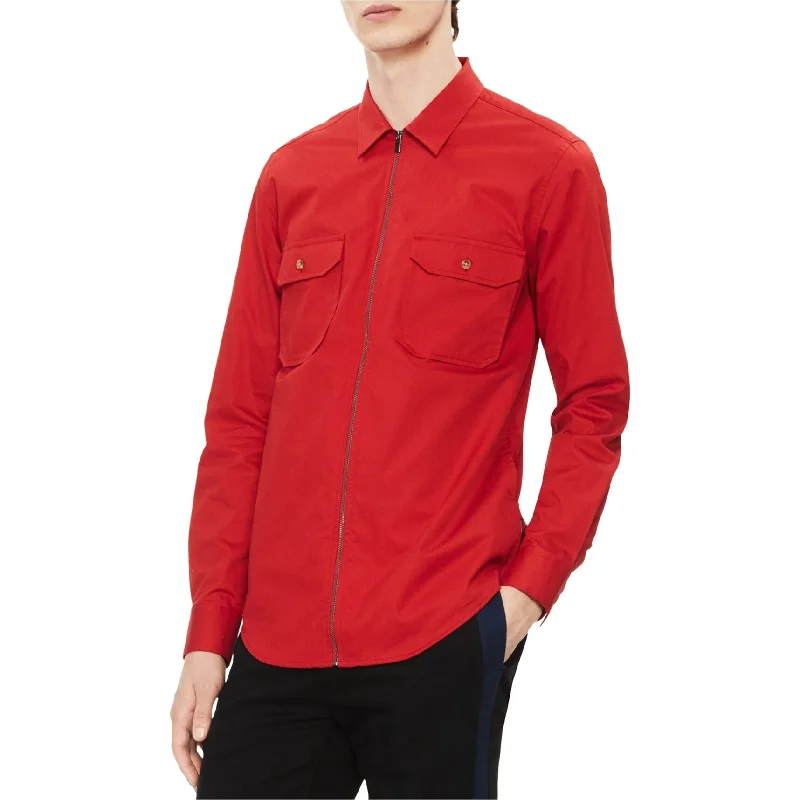 Men's Graphic - Printed Casual Shirts with Pop - Culture References for a Fun and Stylish LookCalvin Klein Mens Twill Button Up Shirt Men's Graphic - Printed Casual Shirts with Pop - Culture References for a Fun and Stylish LookCalvin Klein Mens Twill Button Up Shirt