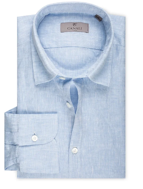 Men's Embroidered Detail Casual Shirts in Beige for a Touch of EleganceLinen Modern Fit Shirt Blue Men's Embroidered Detail Casual Shirts in Beige for a Touch of EleganceLinen Modern Fit Shirt Blue