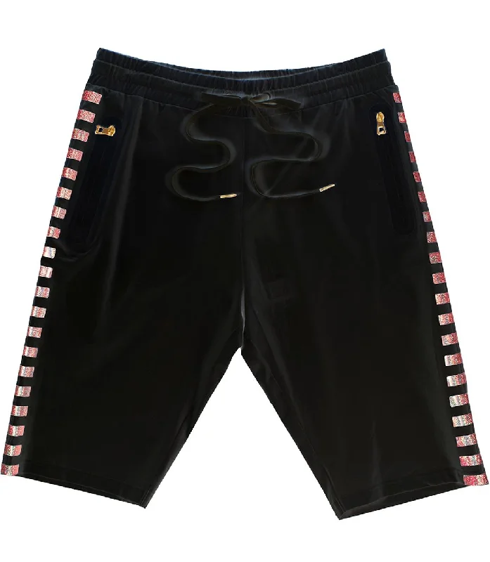 Men's moisture - wicking performance shorts for sweaty outdoor activitiesM718 Fetti Fiend Jersey Shorts - Black/Red Men's moisture - wicking performance shorts for sweaty outdoor activitiesM718 Fetti Fiend Jersey Shorts - Black/Red