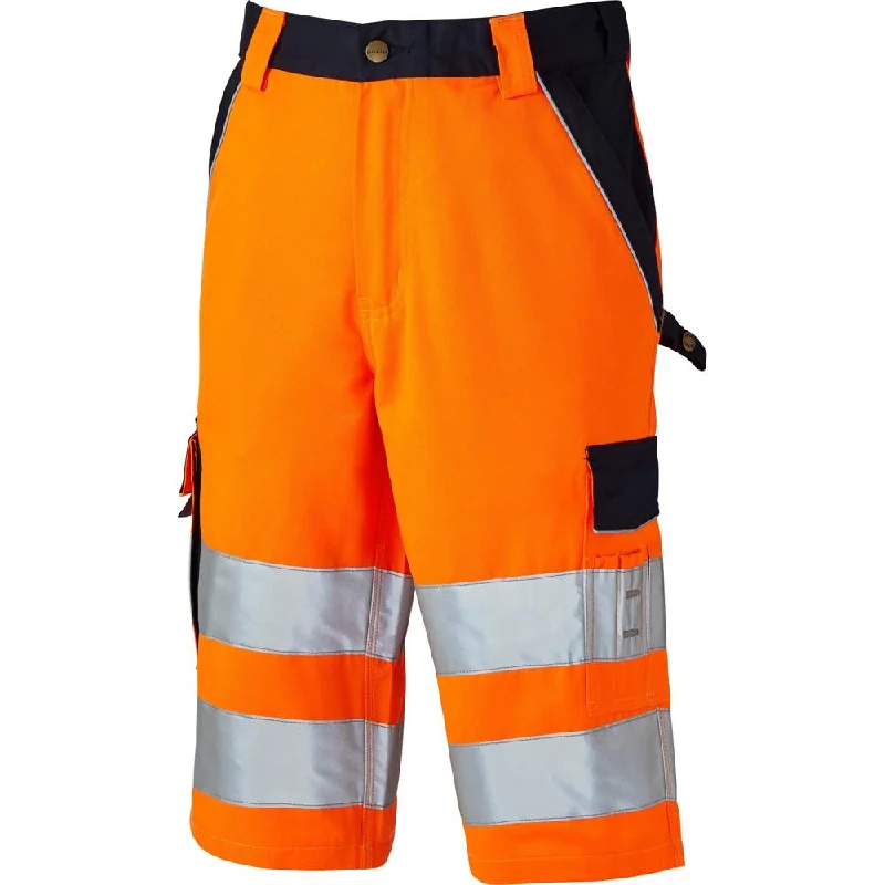 Men's pastel - colored cotton shorts for a spring - friendly outfitDickies Industry Hi Vis Work Shorts SA30065 Various Colours Men's pastel - colored cotton shorts for a spring - friendly outfitDickies Industry Hi Vis Work Shorts SA30065 Various Colours