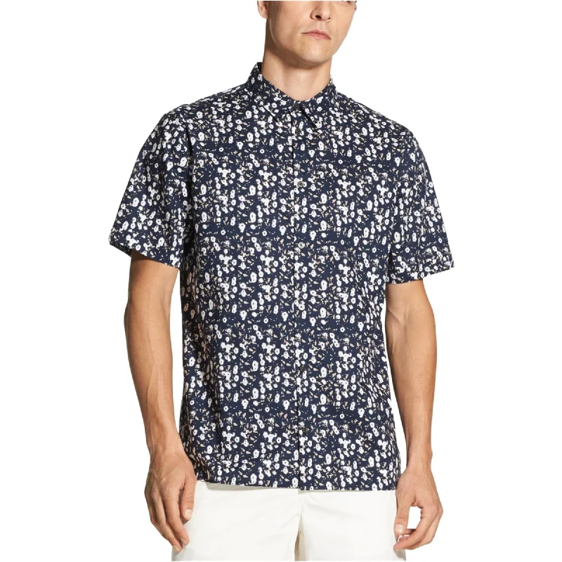 Men's Thermal - Lined Casual Shirts in Black for Added Warmth in Cold WeatherDKNY Mens Floral SS Button Up Shirt, Blue, Large Men's Thermal - Lined Casual Shirts in Black for Added Warmth in Cold WeatherDKNY Mens Floral SS Button Up Shirt, Blue, Large
