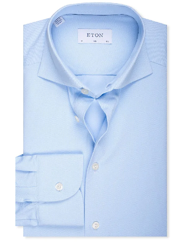 Men's Stretch - Fabric Casual Shirts in Navy Blue for a Comfortable and Flexible FitSlim Fit Four Way Stretch Shirt Blue Men's Stretch - Fabric Casual Shirts in Navy Blue for a Comfortable and Flexible FitSlim Fit Four Way Stretch Shirt Blue