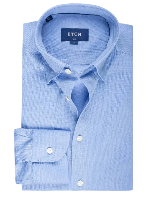 Men's Long - Line Oversized Casual Shirts in Dark Gray for a Relaxed and Modern LookSlim Fit Jersey Casual Shirt Light Blue Men's Long - Line Oversized Casual Shirts in Dark Gray for a Relaxed and Modern LookSlim Fit Jersey Casual Shirt Light Blue