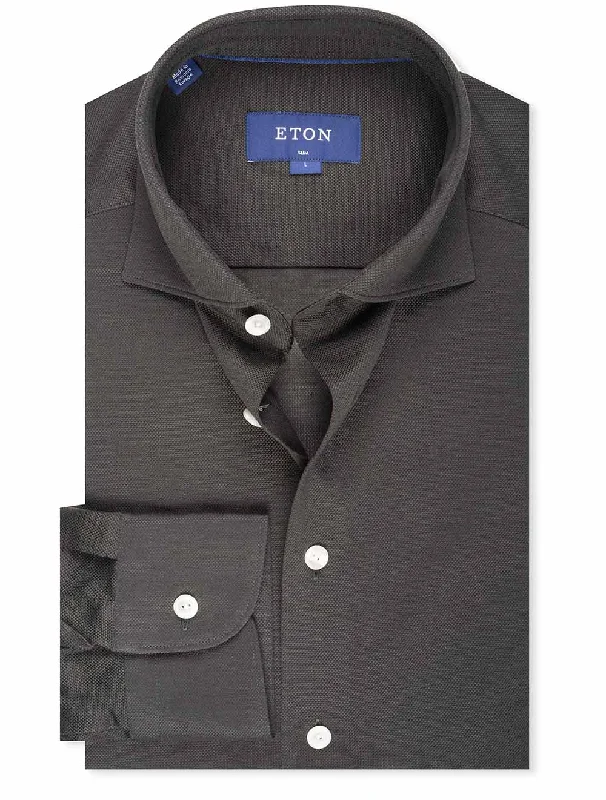 Men's Embroidered Detail Casual Shirts in Beige for a Touch of EleganceSlim Fit Pique Oxford Shirt Green Men's Embroidered Detail Casual Shirts in Beige for a Touch of EleganceSlim Fit Pique Oxford Shirt Green