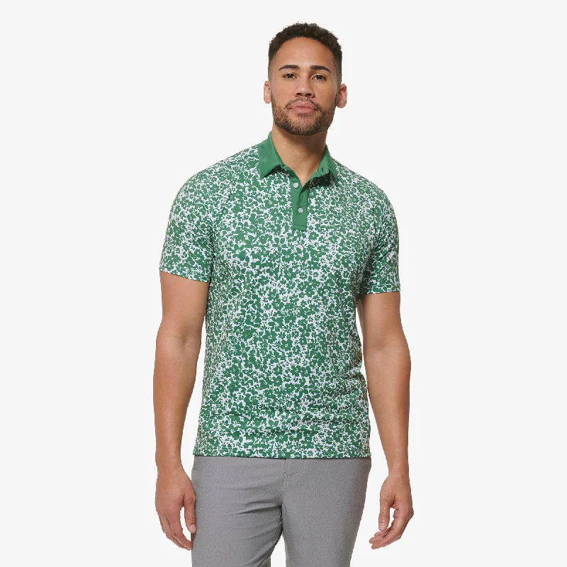 Men's Button - Down Oxford Casual Shirts in Crisp White for a Classic and Versatile StyleFairway Floral Print Men's Button - Down Oxford Casual Shirts in Crisp White for a Classic and Versatile StyleFairway Floral Print