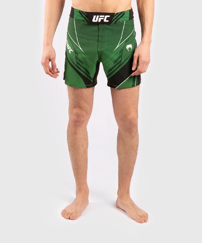 Men's drawstring casual linen shorts for a laid - back summer lookFightshort Homme UFC Venum Pro Line - Vert Men's drawstring casual linen shorts for a laid - back summer lookFightshort Homme UFC Venum Pro Line - Vert
