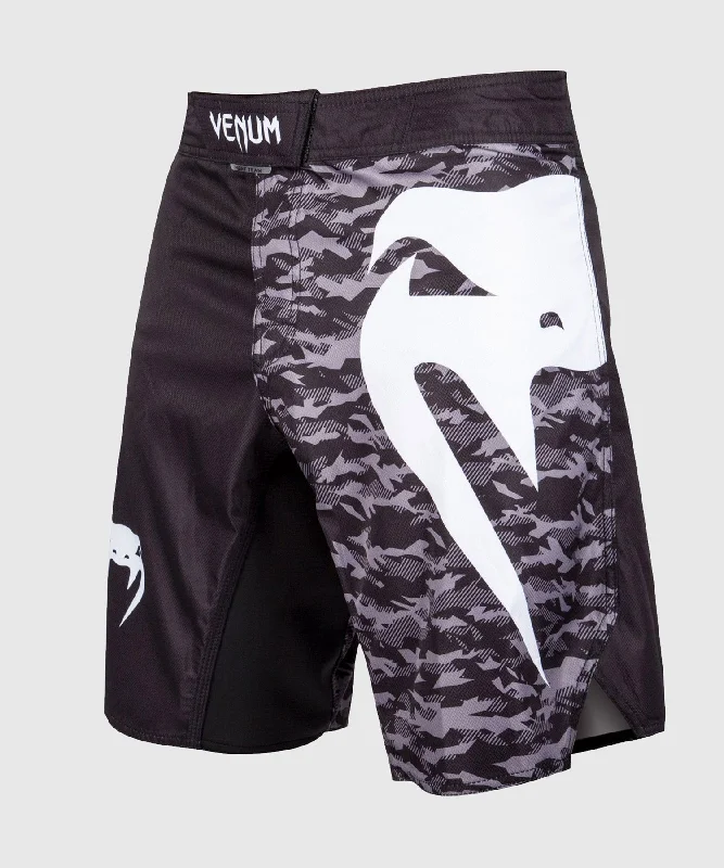 Men's drawstring casual linen shorts for a laid - back summer lookFightshort Venum Light 3.0 - Noir/Urban Camo Men's drawstring casual linen shorts for a laid - back summer lookFightshort Venum Light 3.0 - Noir/Urban Camo