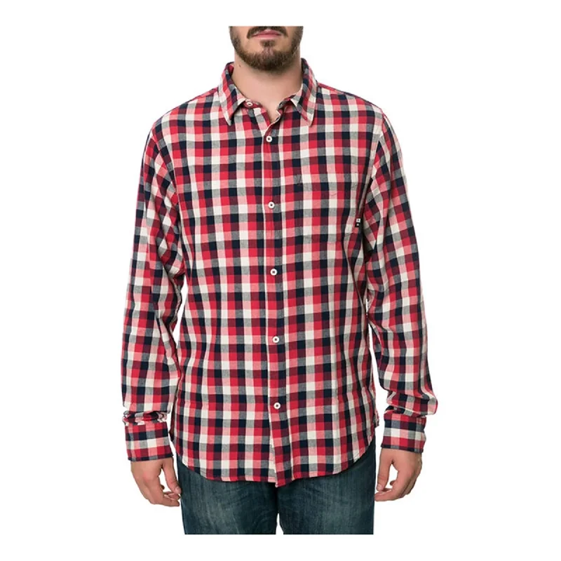 Men's Thermal - Lined Casual Shirts in Black for Added Warmth in Cold WeatherFourstar Clothing Mens The Heydt Ls Button Up Shirt Men's Thermal - Lined Casual Shirts in Black for Added Warmth in Cold WeatherFourstar Clothing Mens The Heydt Ls Button Up Shirt