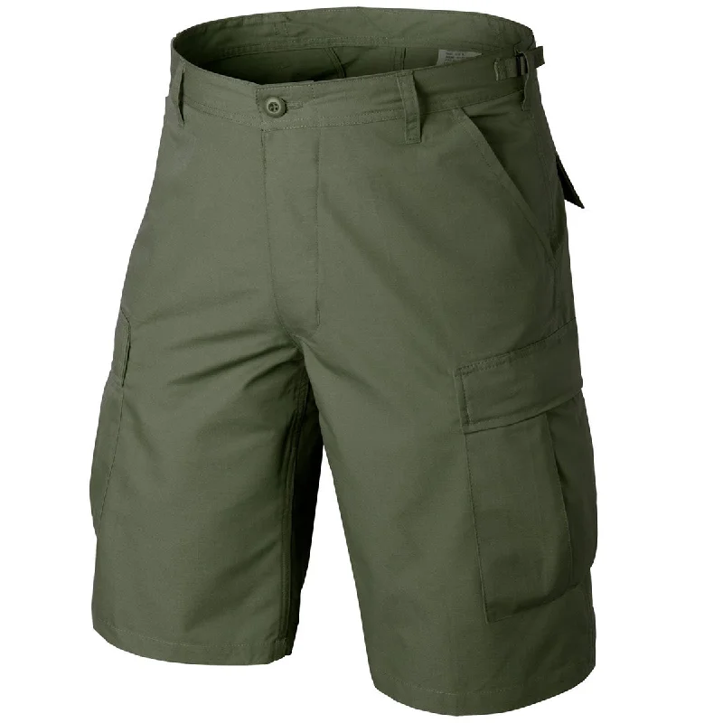 Men's floral print silk blend shorts for a unique night - out lookHelikon BDU Shorts Ripstop Olive Green