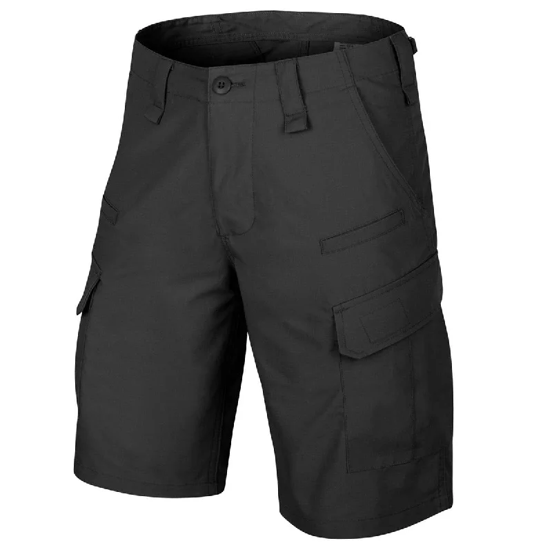 Men's pleated front twill shorts for a classic and sophisticated appearanceHelikon CPU Shorts Black Men's pleated front twill shorts for a classic and sophisticated appearanceHelikon CPU Shorts Black