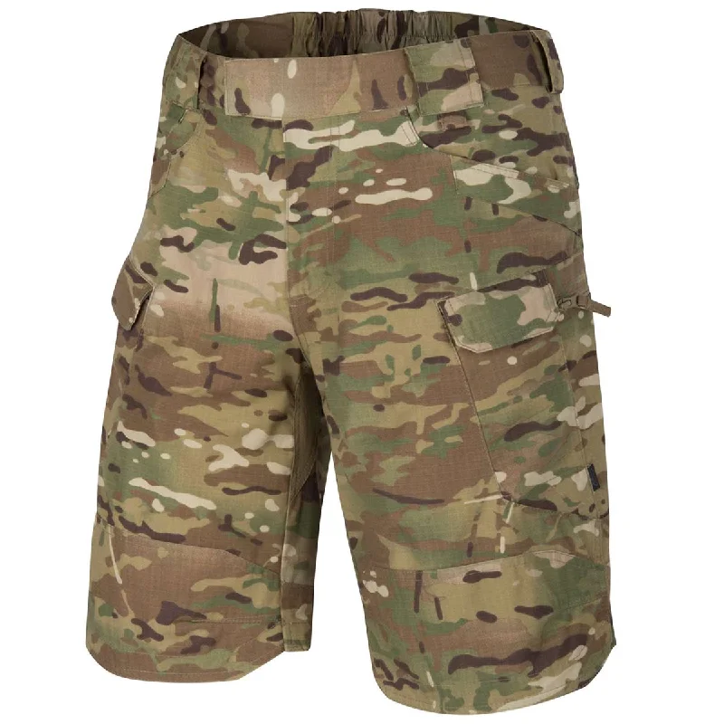 Men's drawstring casual linen shorts for a laid - back summer lookHelikon Urban Tactical Shorts Flex 11" NyCo Multicam Men's drawstring casual linen shorts for a laid - back summer lookHelikon Urban Tactical Shorts Flex 11" NyCo Multicam