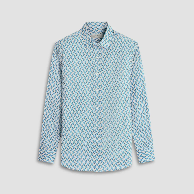 Men's Graphic - Printed Casual Shirts with Pop - Culture References for a Fun and Stylish LookJulian Geometric Shirt Men's Graphic - Printed Casual Shirts with Pop - Culture References for a Fun and Stylish LookJulian Geometric Shirt