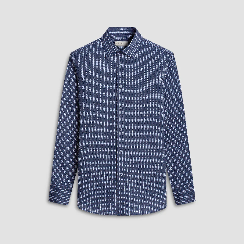 Men's Moisture - Wicking Performance Fabric Casual Shirts for Outdoor ActivitiesKarl Mosaic Shirt Men's Moisture - Wicking Performance Fabric Casual Shirts for Outdoor ActivitiesKarl Mosaic Shirt