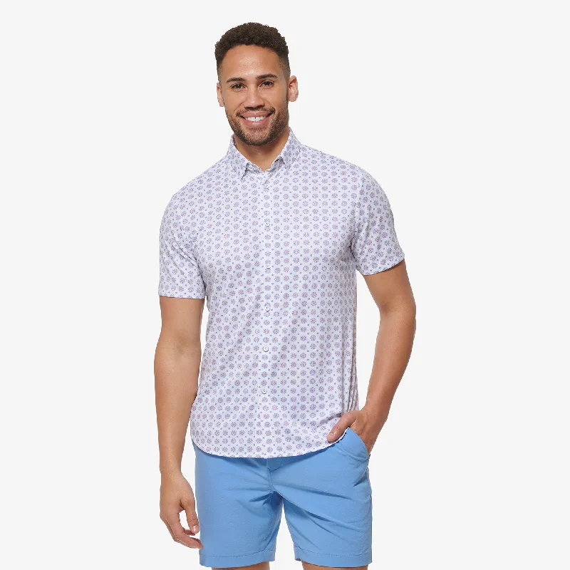 Men's Long - Line Oversized Casual Shirts in Dark Gray for a Relaxed and Modern LookLavender Lustre Floral Print Men's Long - Line Oversized Casual Shirts in Dark Gray for a Relaxed and Modern LookLavender Lustre Floral Print