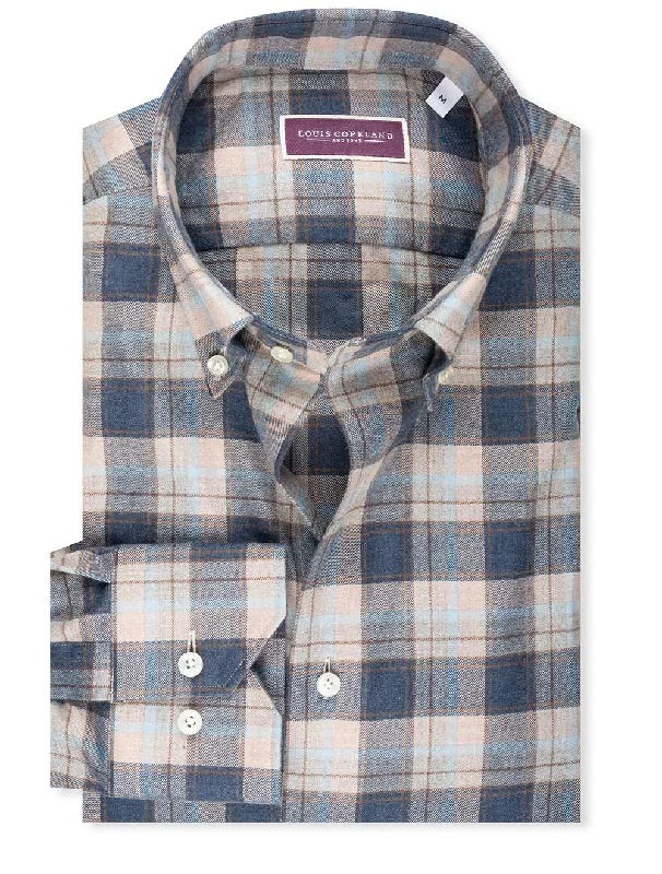 Men's Wrinkle - Resistant Polyester Blend Casual Shirts for Easy Travel and MaintenanceButtondown Multi Check Shirt Multi Men's Wrinkle - Resistant Polyester Blend Casual Shirts for Easy Travel and MaintenanceButtondown Multi Check Shirt Multi