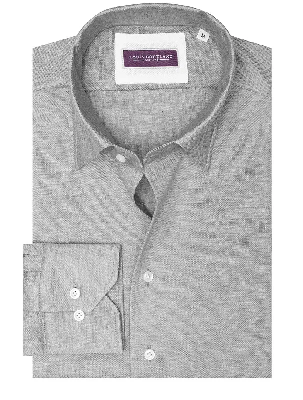 Men's Distressed Denim Casual Shirts with Frayed Edges for a Trendy and Rugged LookJersey Ely Shirt Grey Men's Distressed Denim Casual Shirts with Frayed Edges for a Trendy and Rugged LookJersey Ely Shirt Grey