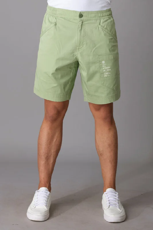 Men's checkered pattern wool shorts for a stylish winter layering optionLt Moss Cotton Short Men's checkered pattern wool shorts for a stylish winter layering optionLt Moss Cotton Short