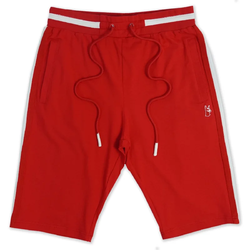 Men's pastel - colored cotton shorts for a spring - friendly outfitM600 Knit Shorts - Red Men's pastel - colored cotton shorts for a spring - friendly outfitM600 Knit Shorts - Red