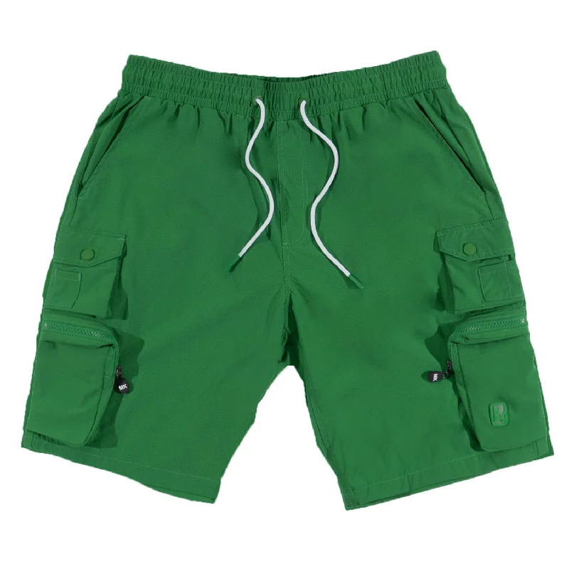Men's distressed cotton shorts for a bohemian - inspired styleM633 Colton Nylon Spandex Cargo Shorts - Green Men's distressed cotton shorts for a bohemian - inspired styleM633 Colton Nylon Spandex Cargo Shorts - Green