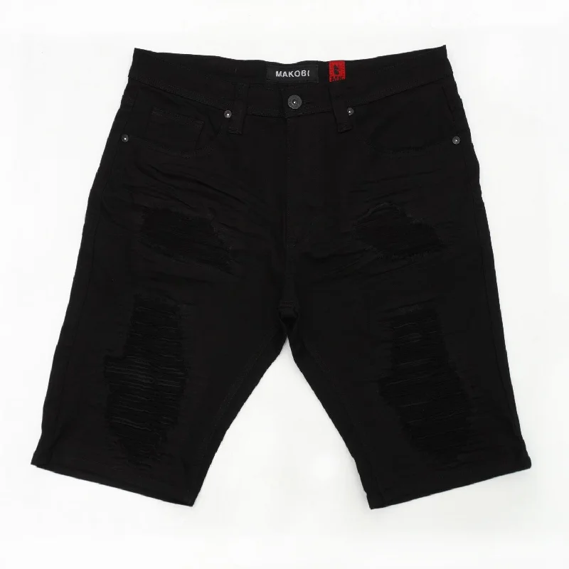 Men's elastic waistband lounge shorts for lazy weekends at homeM971 Jordanelle Twill Shorts - Black Men's elastic waistband lounge shorts for lazy weekends at homeM971 Jordanelle Twill Shorts - Black