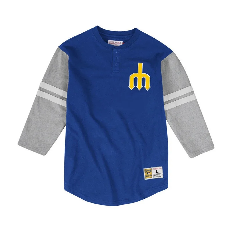 Men's Shearling - Lined Collar Casual Shirts in Brown for a Rustic and Warm AppealMitchell & Ness Mens Seattle Mariners Jersey, Blue, Small Men's Shearling - Lined Collar Casual Shirts in Brown for a Rustic and Warm AppealMitchell & Ness Mens Seattle Mariners Jersey, Blue, Small