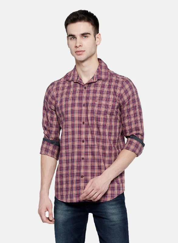 Men's Thermal - Lined Casual Shirts in Black for Added Warmth in Cold WeatherMens Maroon Check Shirt Men's Thermal - Lined Casual Shirts in Black for Added Warmth in Cold WeatherMens Maroon Check Shirt