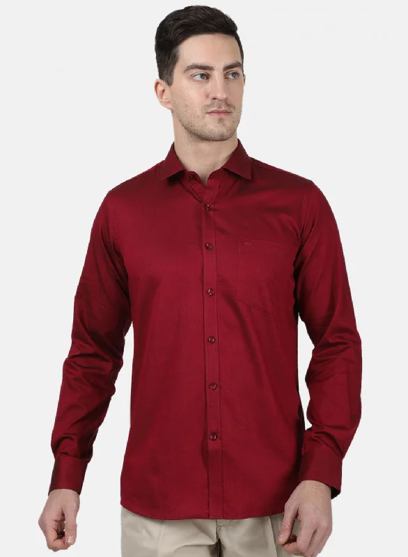Men's Tailored Fit Checkered Casual Shirts in Multicolor for a Smart - Casual EnsembleMens Maroon Printed Shirt Men's Tailored Fit Checkered Casual Shirts in Multicolor for a Smart - Casual EnsembleMens Maroon Printed Shirt