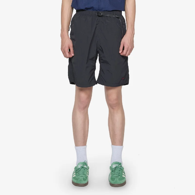 Men's side - stripe track shorts for a sporty running lookNylon Packable G-Short Black Men's side - stripe track shorts for a sporty running lookNylon Packable G-Short Black