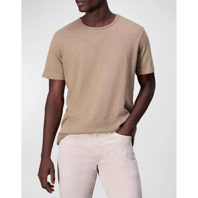 Men's Embroidered Detail Casual Shirts in Beige for a Touch of Elegancerag & bone Men's Classic Flame Tee, Desert Men's Embroidered Detail Casual Shirts in Beige for a Touch of Elegancerag & bone Men's Classic Flame Tee, Desert