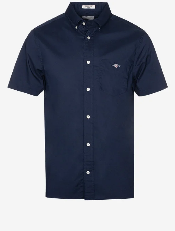 Men's Slim - Fit Printed Floral Casual Shirts in Pastel Colors for a Spring - Inspired VibeRegular Poplin Short Sleeve Marine Men's Slim - Fit Printed Floral Casual Shirts in Pastel Colors for a Spring - Inspired VibeRegular Poplin Short Sleeve Marine