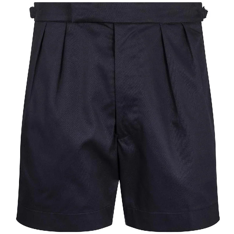Men's button - fly denim work shorts for durability on the jobRoyal Navy Mens Working Shorts - Used Men's button - fly denim work shorts for durability on the jobRoyal Navy Mens Working Shorts - Used