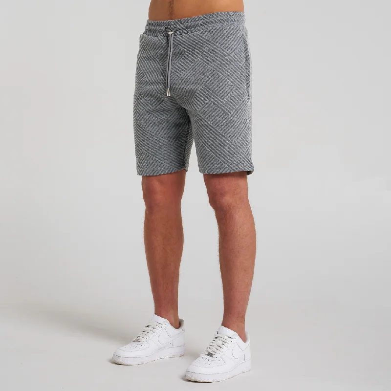 Men's zip - pocket canvas shorts for added functionality during travelSatriano Short - Charcoal Men's zip - pocket canvas shorts for added functionality during travelSatriano Short - Charcoal