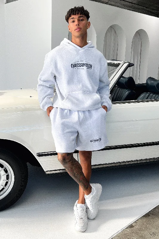 Men's flat - front chino shorts for semi - formal summer eventsSeries 10 3/4 Shorts - Grey Men's flat - front chino shorts for semi - formal summer eventsSeries 10 3/4 Shorts - Grey