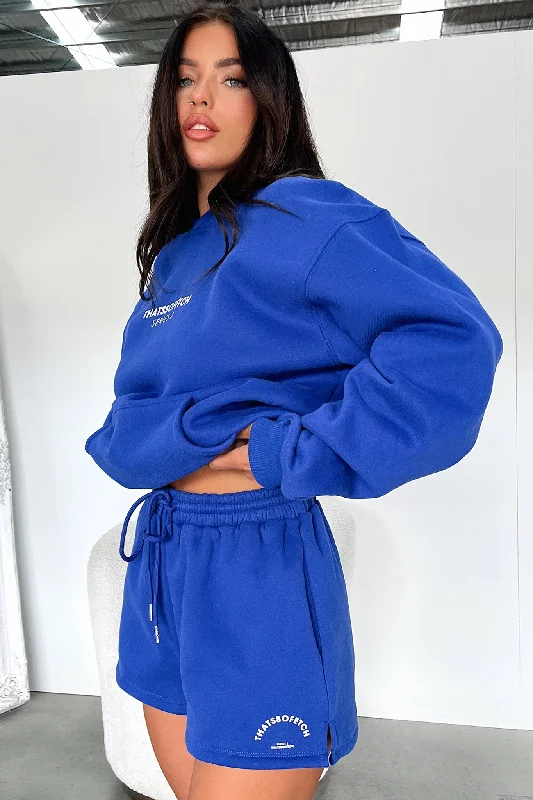 Men's flat - front chino shorts for semi - formal summer eventsSeries 2 Shorts - Royal Blue Men's flat - front chino shorts for semi - formal summer eventsSeries 2 Shorts - Royal Blue