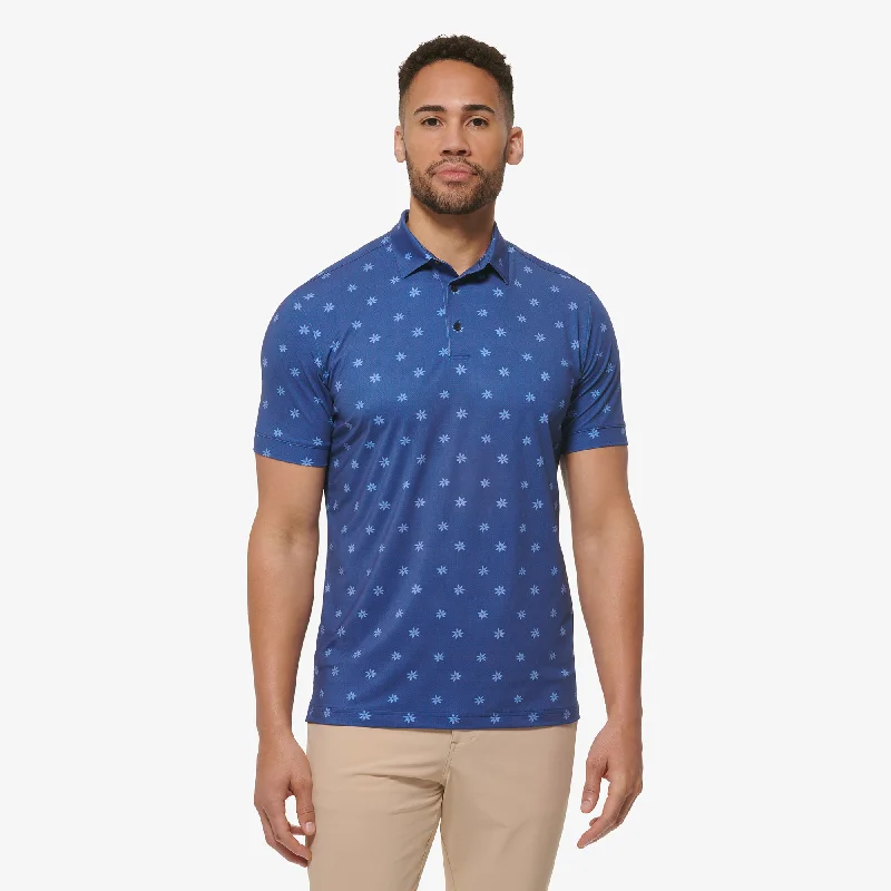 Men's Thermal - Lined Casual Shirts in Black for Added Warmth in Cold WeatherSet Sail Floral Dot Print Men's Thermal - Lined Casual Shirts in Black for Added Warmth in Cold WeatherSet Sail Floral Dot Print