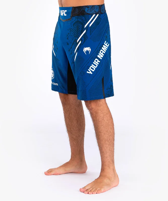 Men's high - waisted swim shorts with UPF protection for beach vacationsShort de combat personnalisé Coupe longue pour Hommes UFC Adrenaline by Venum Authentic Fight Night – Bleu Men's high - waisted swim shorts with UPF protection for beach vacationsShort de combat personnalisé Coupe longue pour Hommes UFC Adrenaline by Venum Authentic Fight Night – Bleu