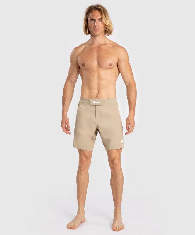 Men's breathable cotton athletic shorts for intense workoutsShort de Combat pour Hommes Venum Tempest - Beige/Sable Men's breathable cotton athletic shorts for intense workoutsShort de Combat pour Hommes Venum Tempest - Beige/Sable