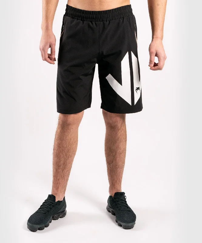 Men's drawstring casual linen shorts for a laid - back summer lookShort de Sport Venum Arrow Edition Loma - Noir/Blanc Men's drawstring casual linen shorts for a laid - back summer lookShort de Sport Venum Arrow Edition Loma - Noir/Blanc