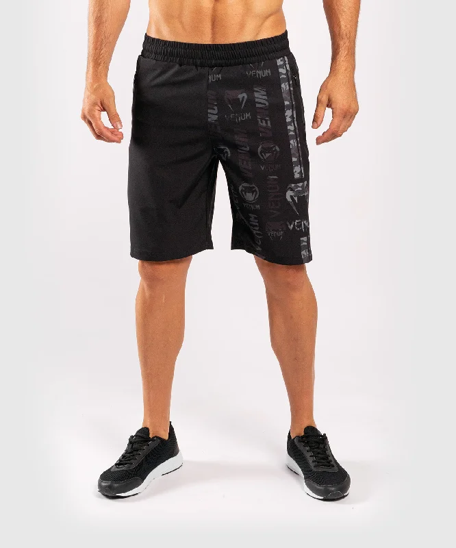 Men's adjustable - length convertible shorts for versatile useShort de Sport Venum Logos - Noir/Urban Camo