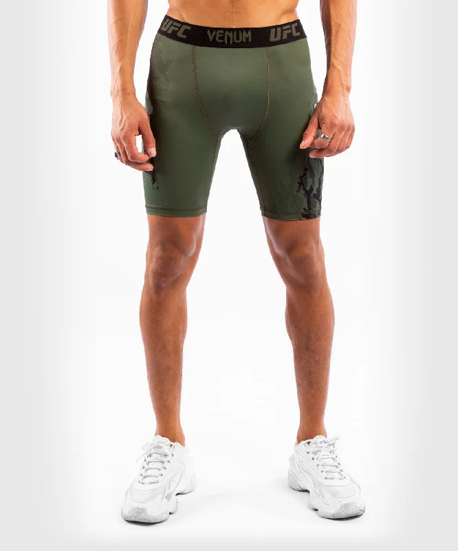 Men's neon - colored athletic shorts for high - visibility workoutsShort de Vale Tudo Homme UFC Venum Authentic Fight Week - Kaki Men's neon - colored athletic shorts for high - visibility workoutsShort de Vale Tudo Homme UFC Venum Authentic Fight Week - Kaki