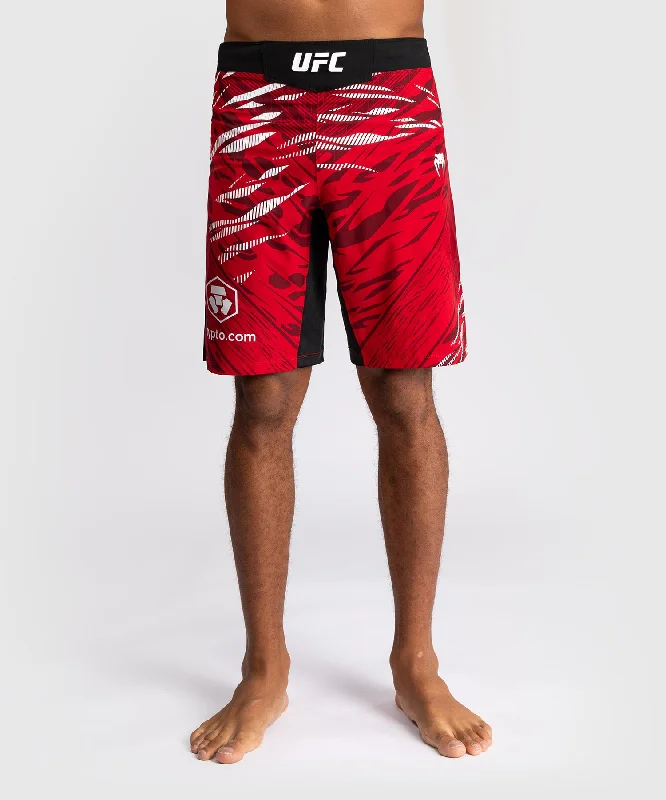 Men's plaid pattern wool blend shorts for a preppy fall styleShorts de Combat pour Hommes UFC Fusion by Venum Authentic Fight Night - Coupe Longue - Rouge Men's plaid pattern wool blend shorts for a preppy fall styleShorts de Combat pour Hommes UFC Fusion by Venum Authentic Fight Night - Coupe Longue - Rouge