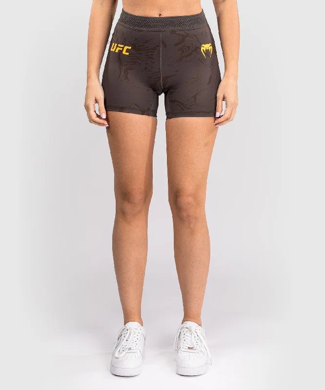 Men's elastic waistband lounge shorts for lazy weekends at homeShorts Vale Tudo pour Femmes UFC Fusion by Venum Fight Week - Marron Terrestre Men's elastic waistband lounge shorts for lazy weekends at homeShorts Vale Tudo pour Femmes UFC Fusion by Venum Fight Week - Marron Terrestre