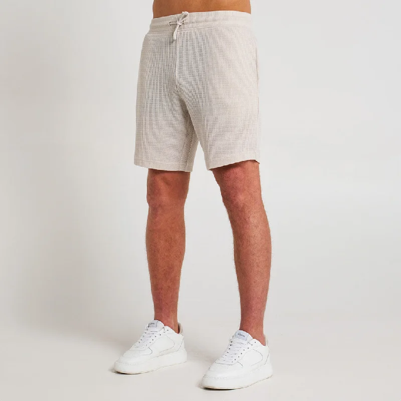 Men's high - waisted swim shorts with UPF protection for beach vacationsSommer Short - Cement Men's high - waisted swim shorts with UPF protection for beach vacationsSommer Short - Cement