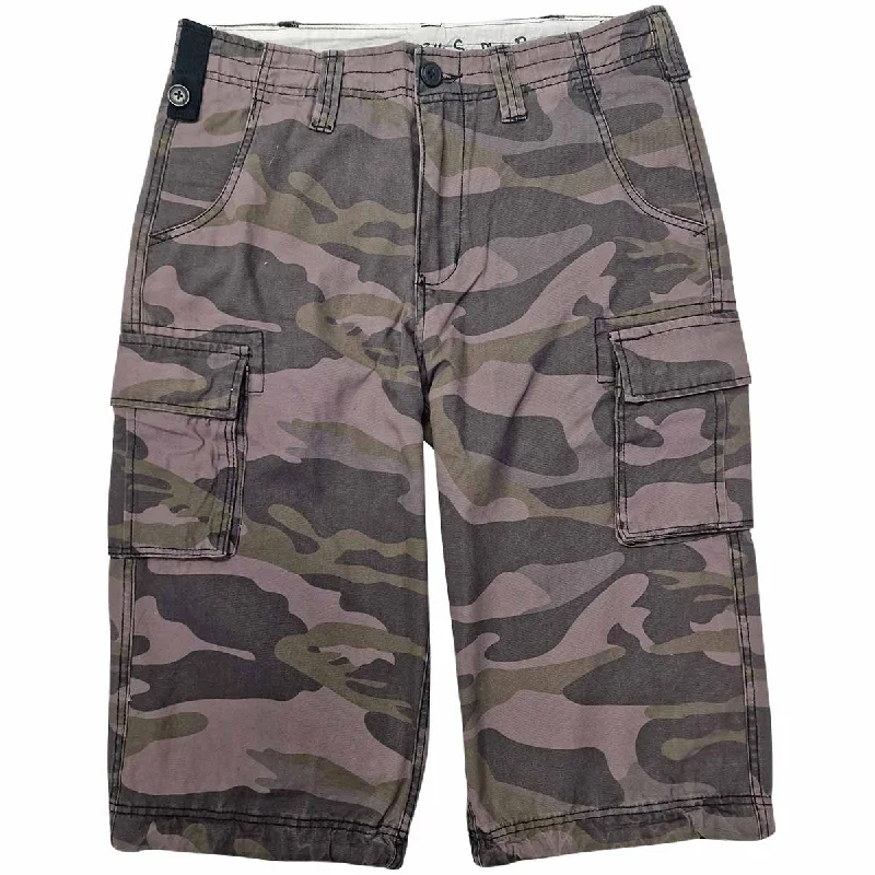 Men's checkered pattern wool shorts for a stylish winter layering optionSurplus Trooper Legend 3/4 Shorts Black Camo Men's checkered pattern wool shorts for a stylish winter layering optionSurplus Trooper Legend 3/4 Shorts Black Camo